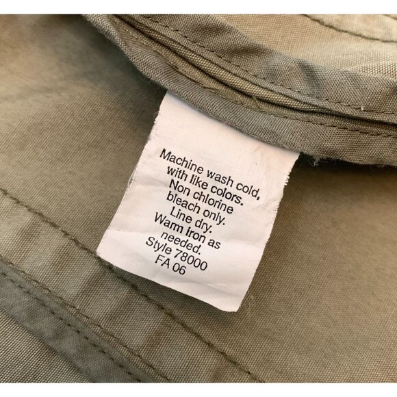 J Crew Jacket Womens 6 Military Utility Canvas Chore Barn Cargo Fitted Full Zip - Picture 9 of 10